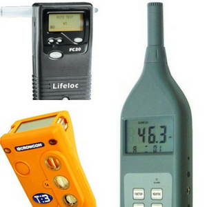 alquiler equipos de medicion alcomax, alcoholimetros, sonometros, detectores de gases